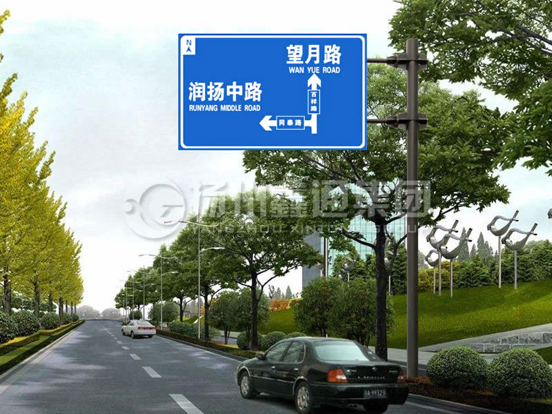 BZG-002，交通標志桿，F(xiàn)型交通標志桿
