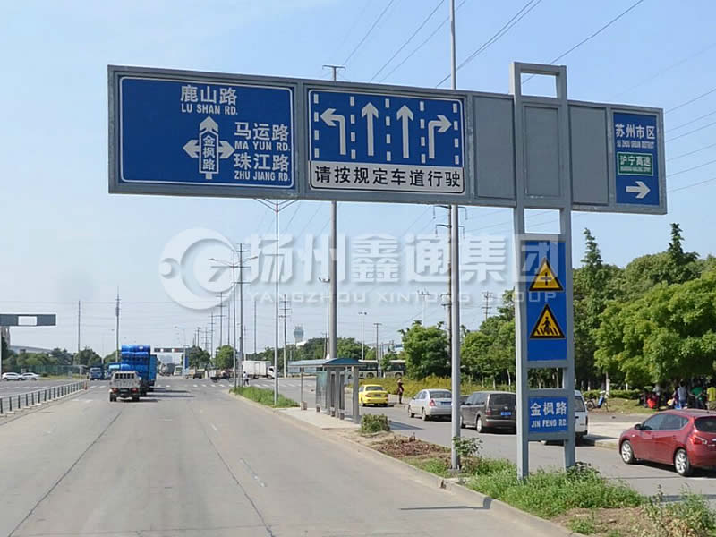 BZG-012，交通標(biāo)志桿，框架交通標(biāo)志桿