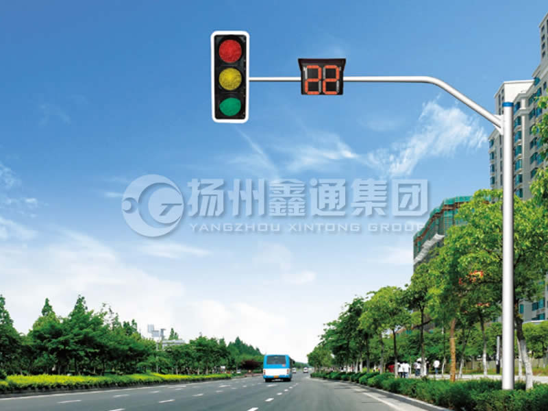 XHDG-010，彎臂信號燈桿，臨沂信號燈桿
